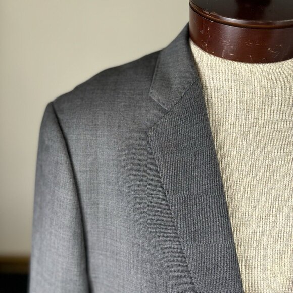 JCrew Ludlow Slim Fit Wool Blazer Sport Coat Jacket 42R NWOT Tollegno 1900 Gray - Picture 3 of 5